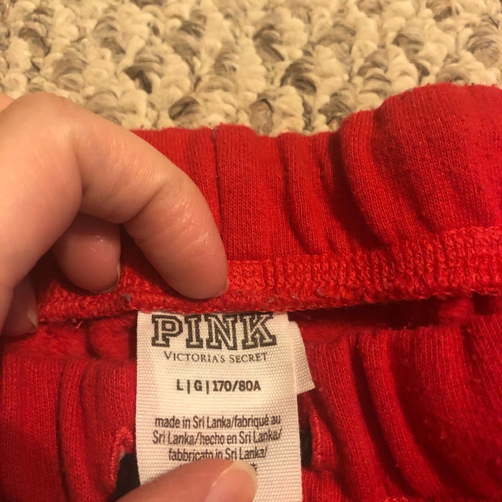Vs pink boyfriend sweatpants